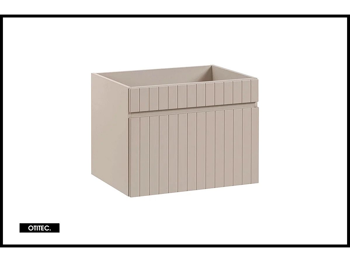 Meuble sous vasque de 80 cm - avec plan - 1 tiroir - MINO