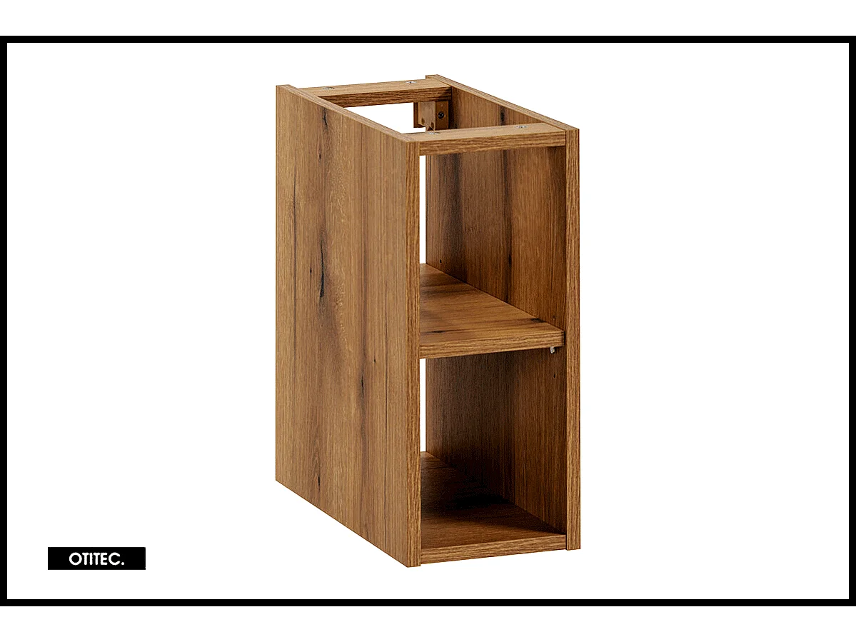 Meuble sous vasque de 80 cm - avec plan - 1 tiroir - MINO