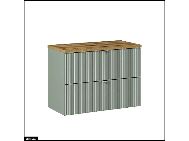 Meuble sous vasque - 80 cm - avec Plan - ROSEAU