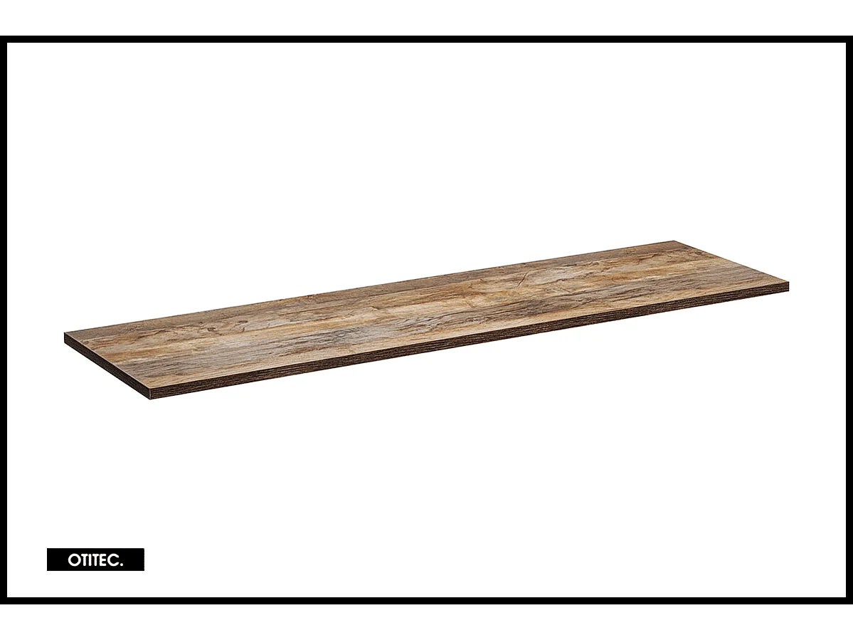 Meuble sous vasque de 160 cm - avec plan - 2 tiroirs - MINO