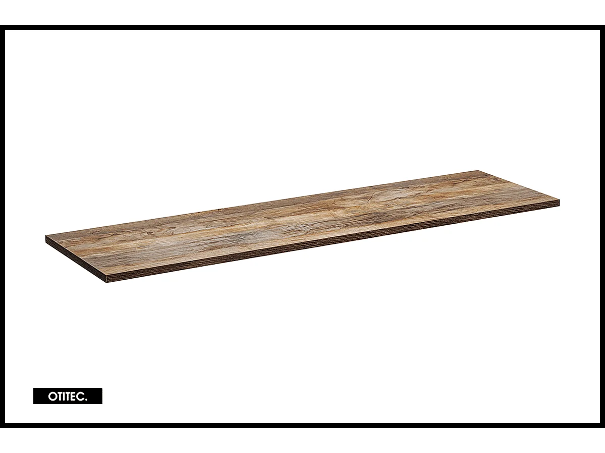 Meuble sous vasque de 160 cm - avec plan - 2 tiroirs - MINO