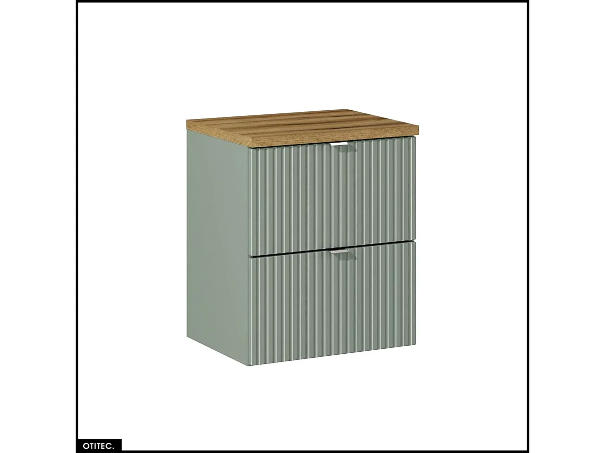 Meuble sous vasque - 50 cm - avec Plan - ROSEAU