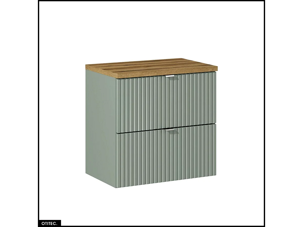 Meuble sous vasque - 60 cm - avec Plan - ROSEAU