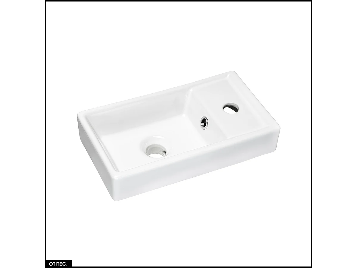 Ensemble meuble lave main - 40 cm - avec Vasque - WOTANIA