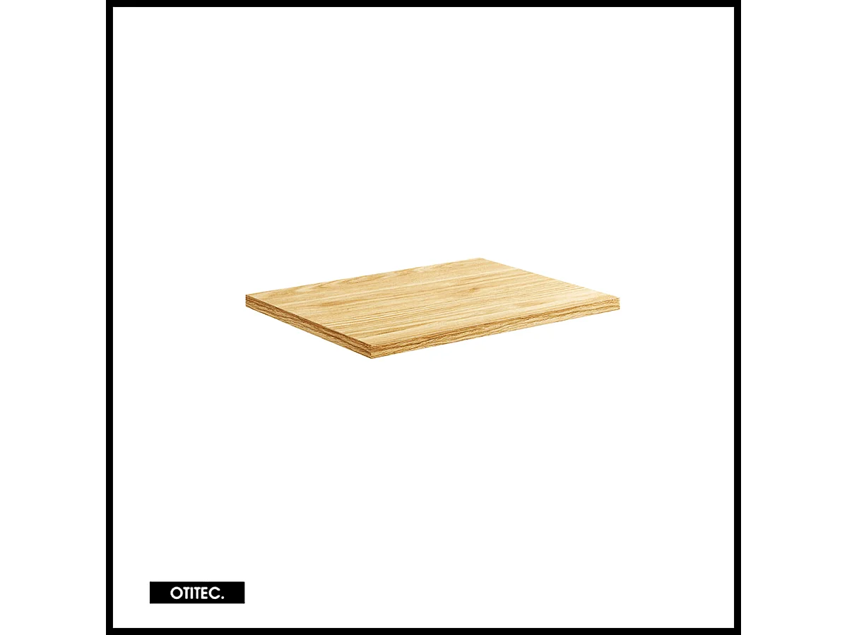 Meuble sous vasque de 60 cm - avec plan - 2 portes - SEA BLACK