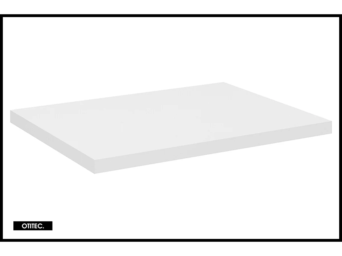 Meuble sous vasque de 50 cm - avec plan - Oak/Blanc - 2 tiroirs - VOLTA OAK