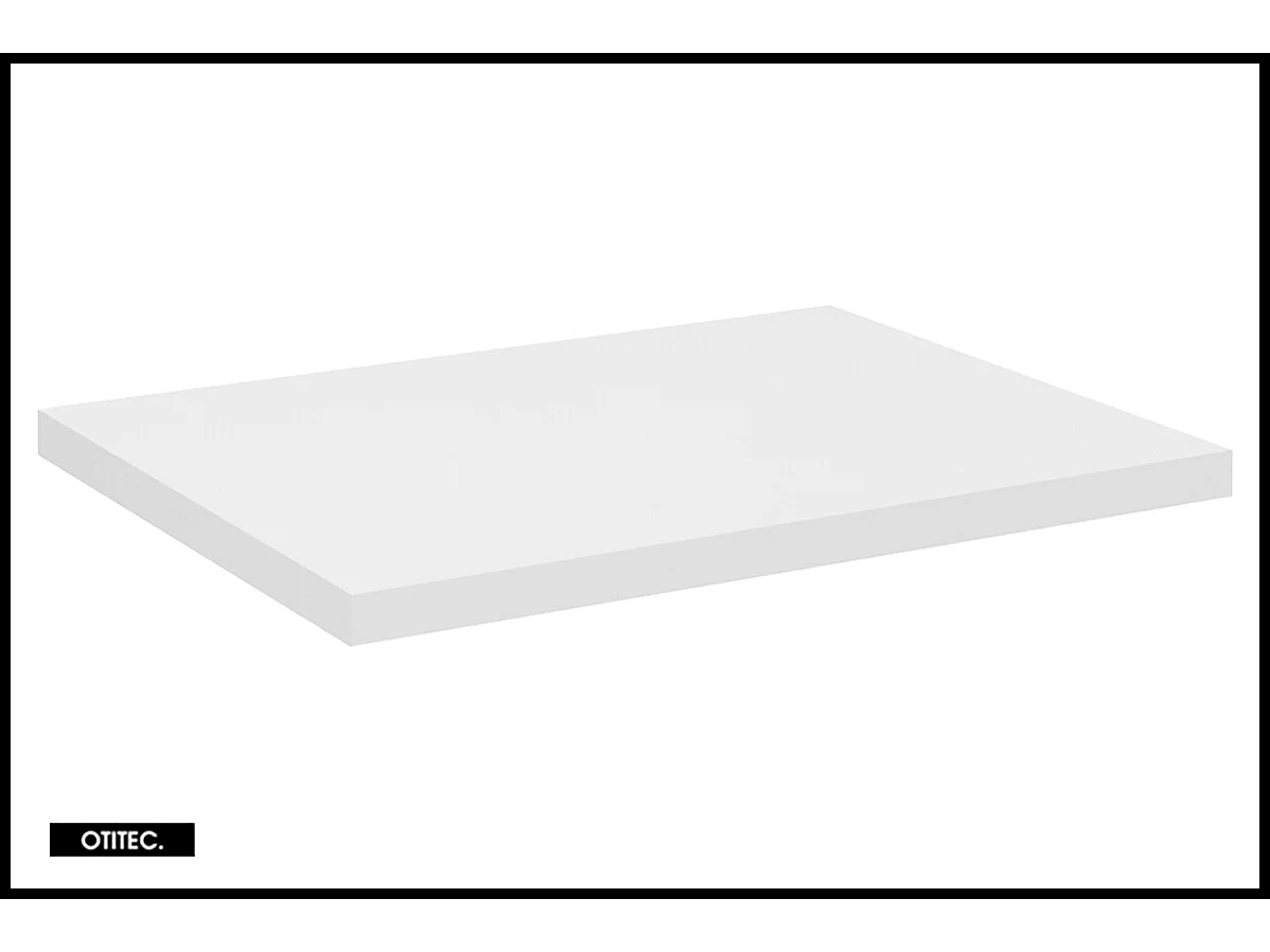 Meuble sous vasque de 50 cm - avec plan - Oak/Blanc - 2 portes - VOLTA OAK