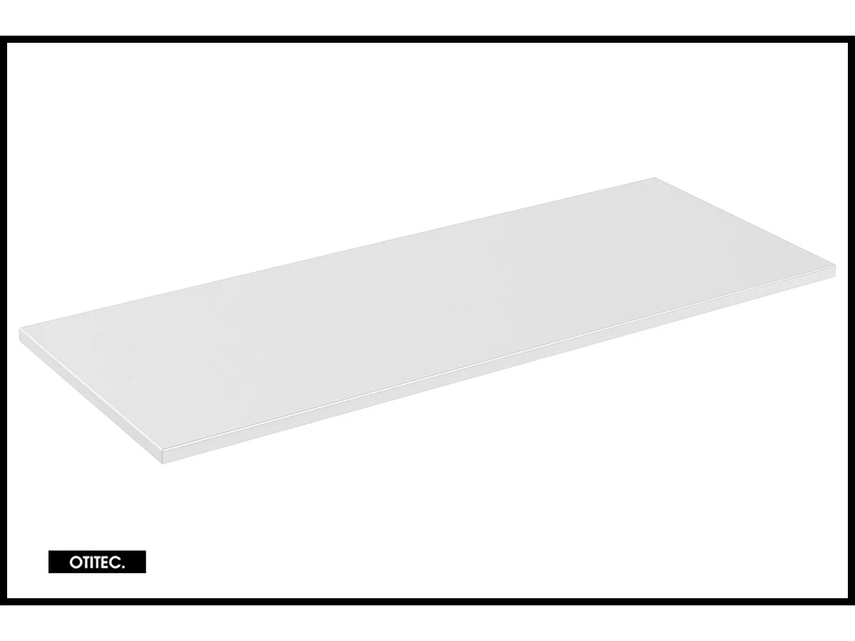 Meuble sous vasque de 140 cm - avec 2 vasques à poser - avec plan - 2 tiroirs - MINO