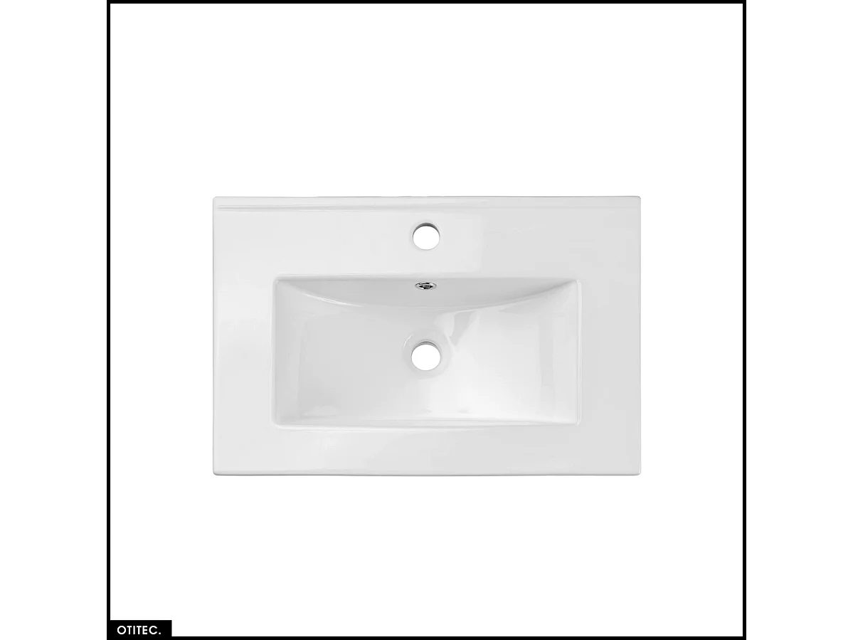 Meuble sous vasque - 60 cm - avec Vasque à encastrer - ROSEAU