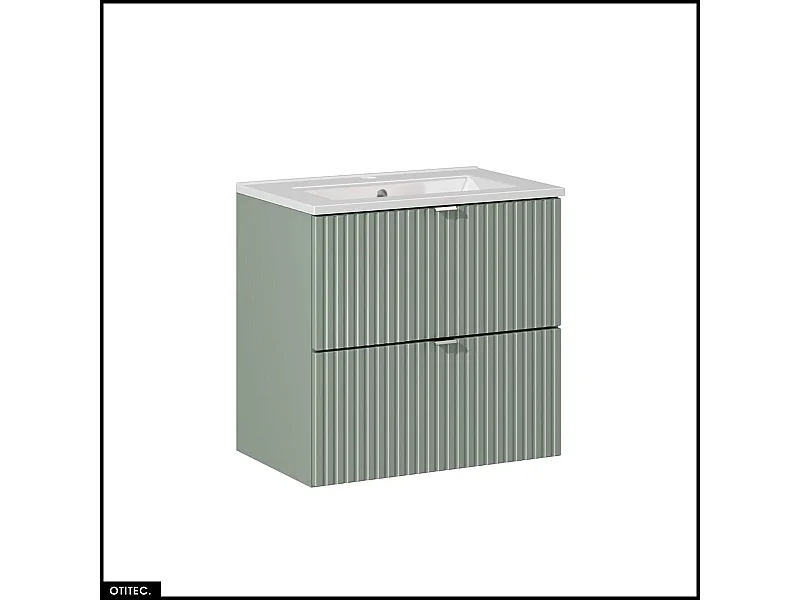 Meuble sous vasque - 60 cm - avec Vasque à encastrer - ROSEAU