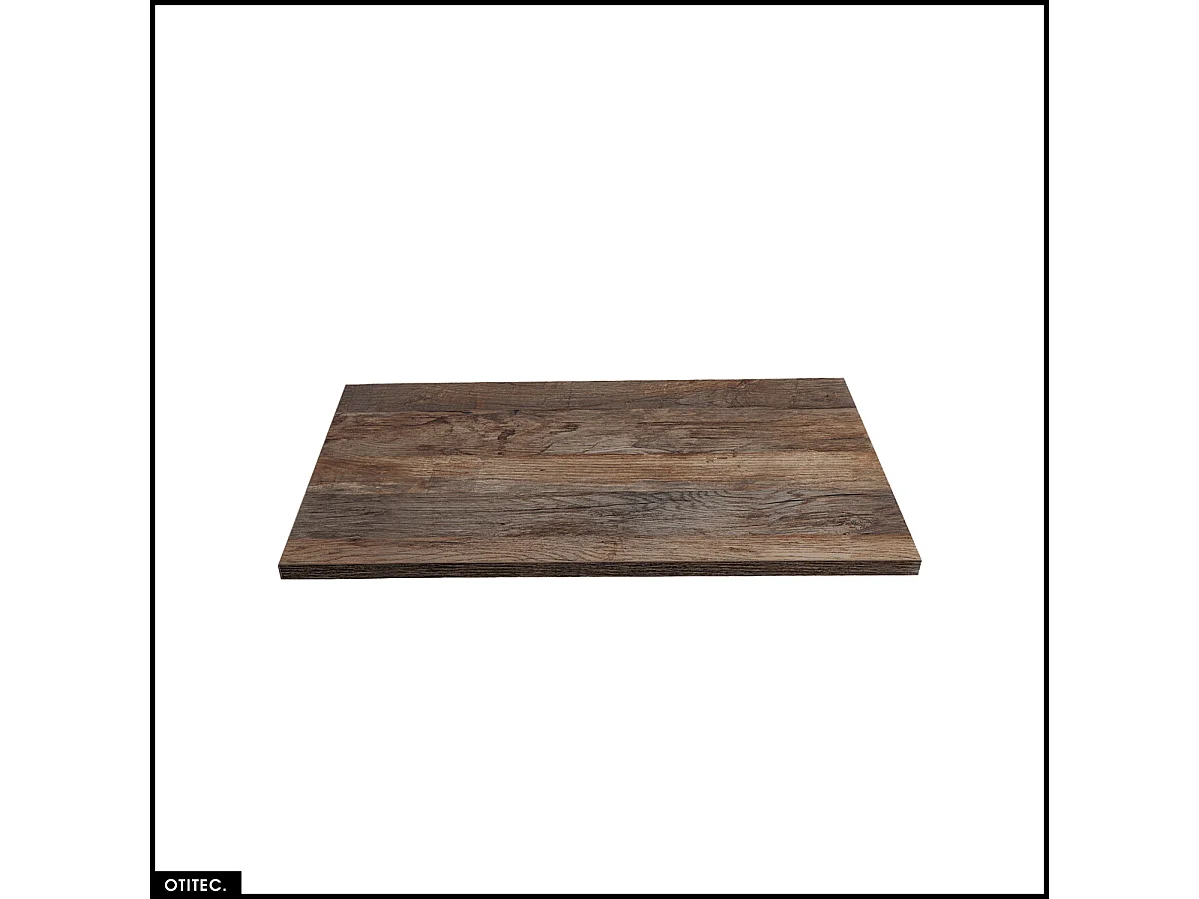 Meuble sous vasque - 60 cm - avec Vasque à poser et Plan - BOLD TAUPE