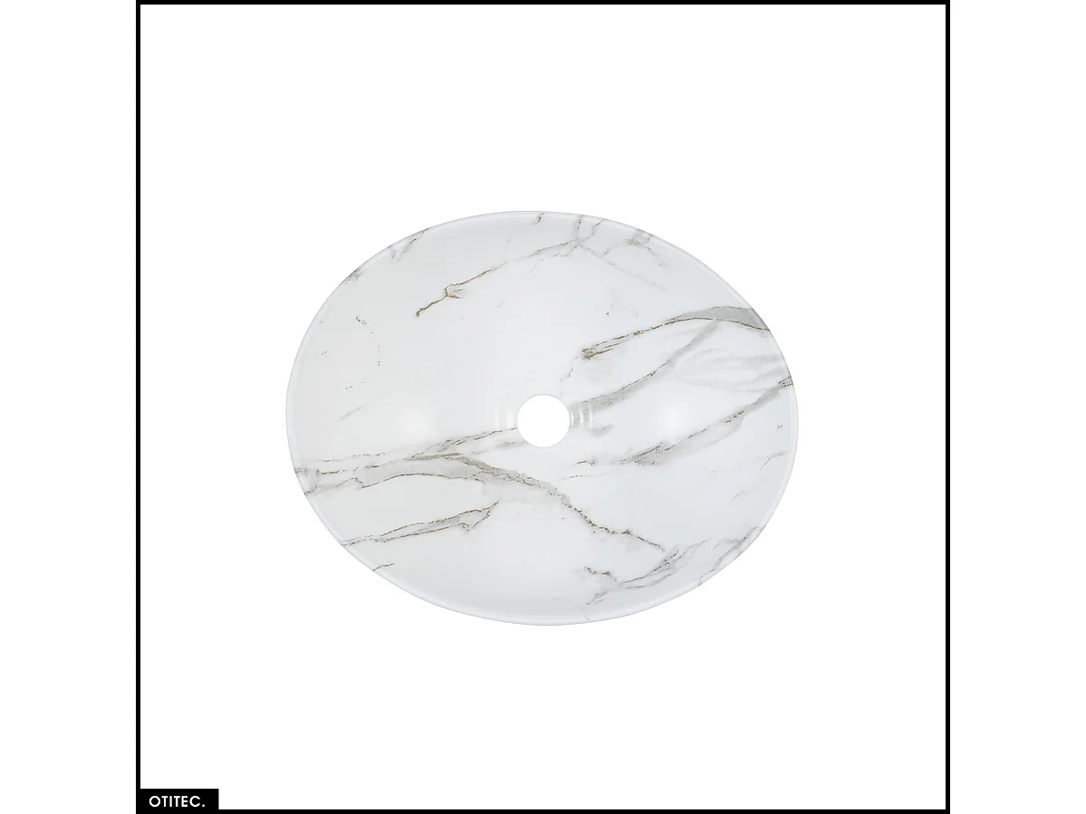 Meuble sous vasque - 60 cm - avec Plan - Vasque à poser - ROSEAU