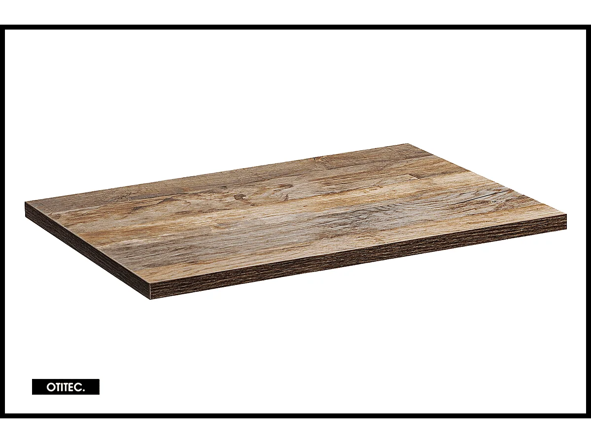 Meuble sous vasque de 60 cm - avec plan - 1 tiroir - MINO