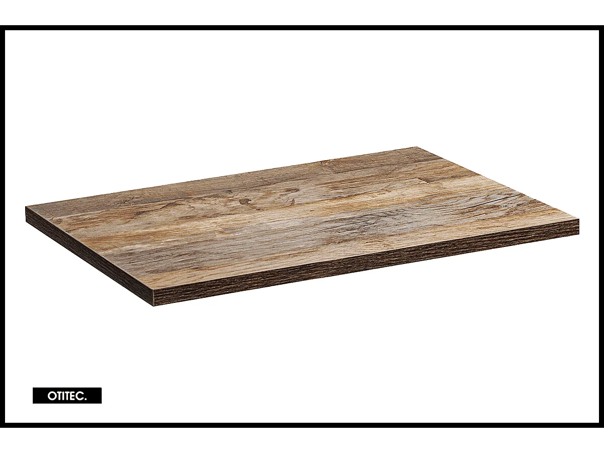 Meuble sous vasque de 60 cm - avec plan - 1 tiroir - MINO