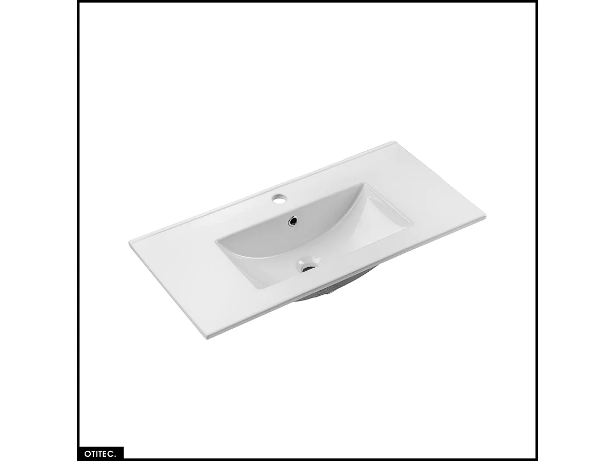 Meuble sous vasque - 80 cm - avec Vasque à encastrer - ROSEAU