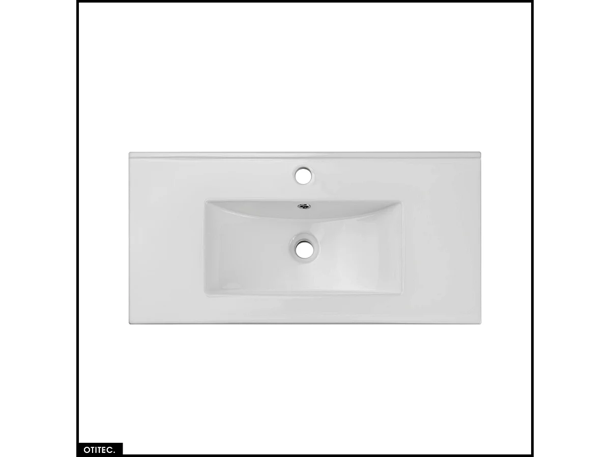 Meuble sous vasque - 80 cm - avec Vasque à encastrer - ROSEAU