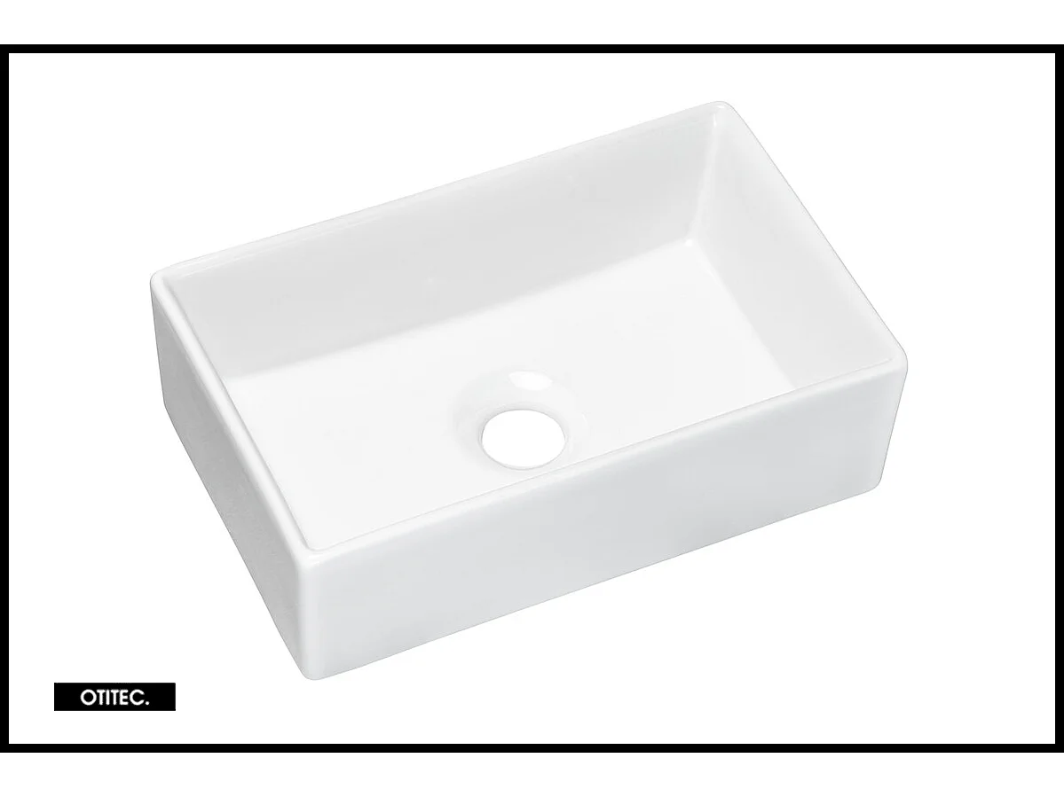 Meuble sous vasque de 50 cm - avec vasque à poser - avec plan - Cachemire Mat/Oak - 2 tiroirs - VOLTA CASHMERE