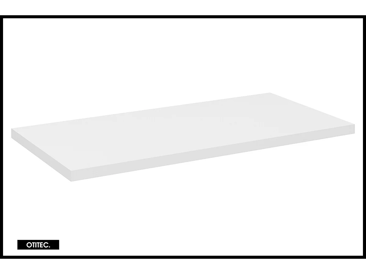 Meuble sous vasque de 80 cm - avec plan - Oak/Blanc - 2 tiroirs - VOLTA OAK