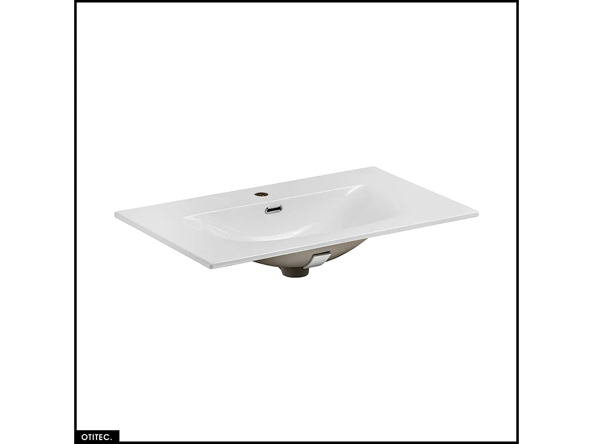 Ensemble de meubles sous vasque - 80 cm - avec Vasque - WOTANIA