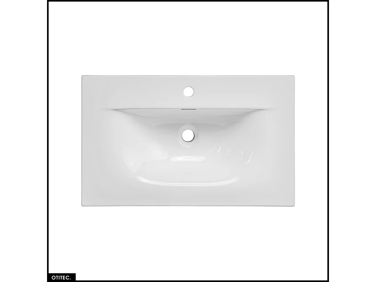 Ensemble de meubles sous vasque - 80 cm - avec Vasque - WOTANIA