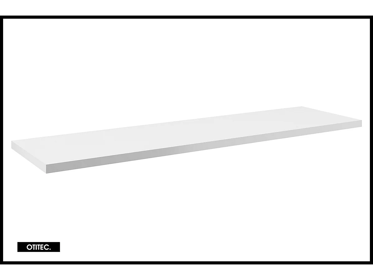 Meuble sous vasque de 140 cm - avec plan - Oak/Blanc - 4 portes - VOLTA OAK