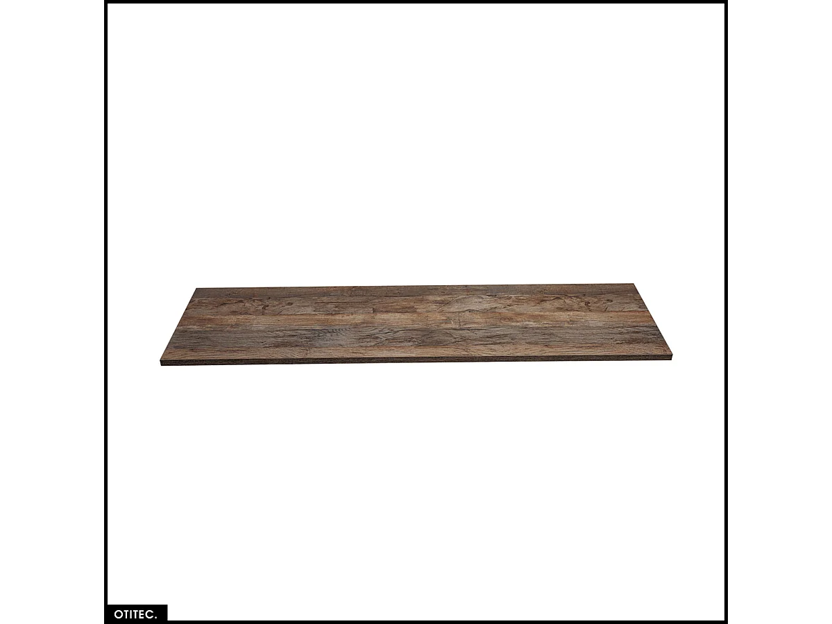 Meubles sous vasque - 180 cm - avec 2 Vasques à poser et Plan - BOLD TAUPE