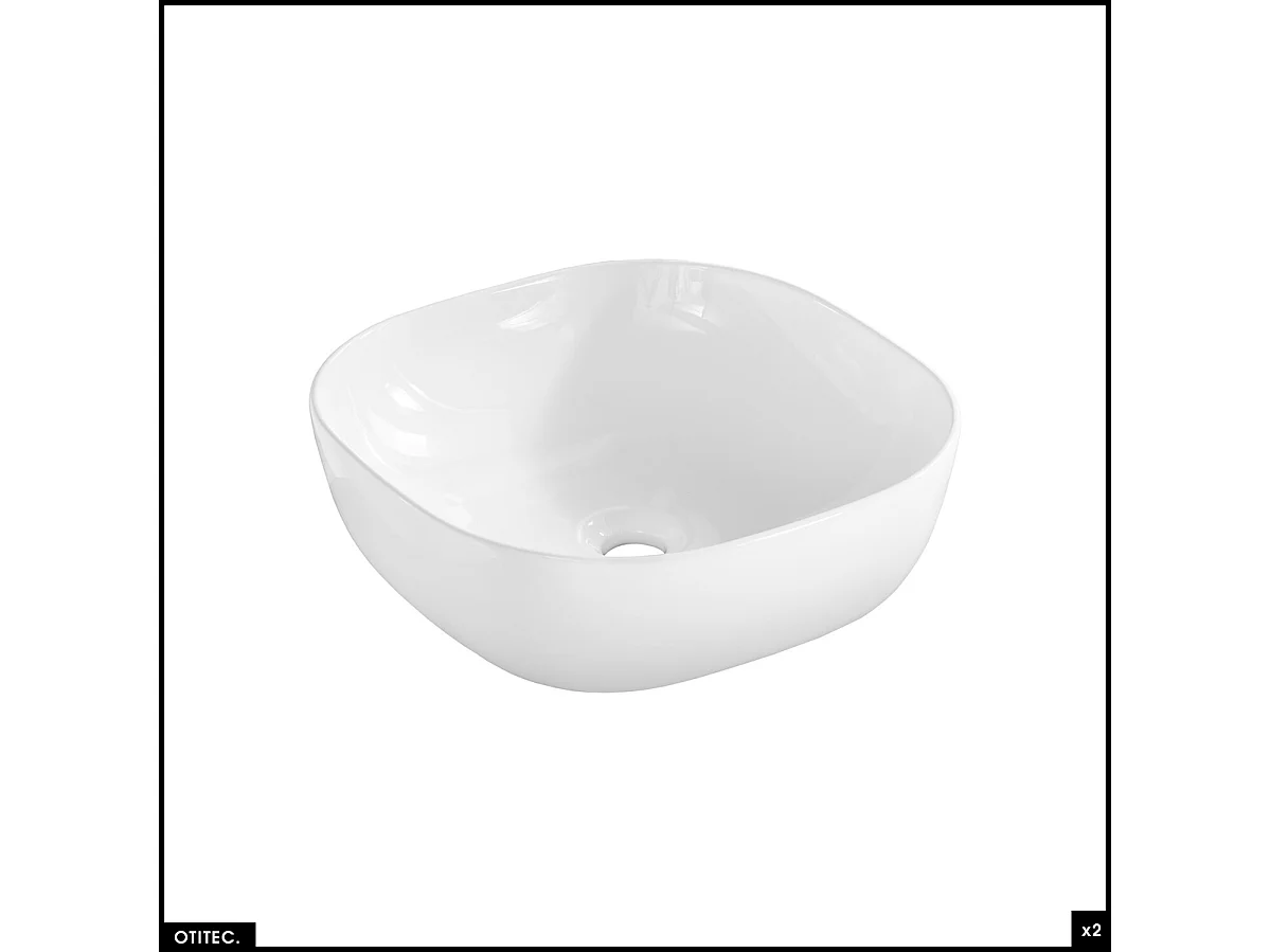 Ensemble de meubles sous vasque - 120 cm - avec Vasques à poser - WOTANIA