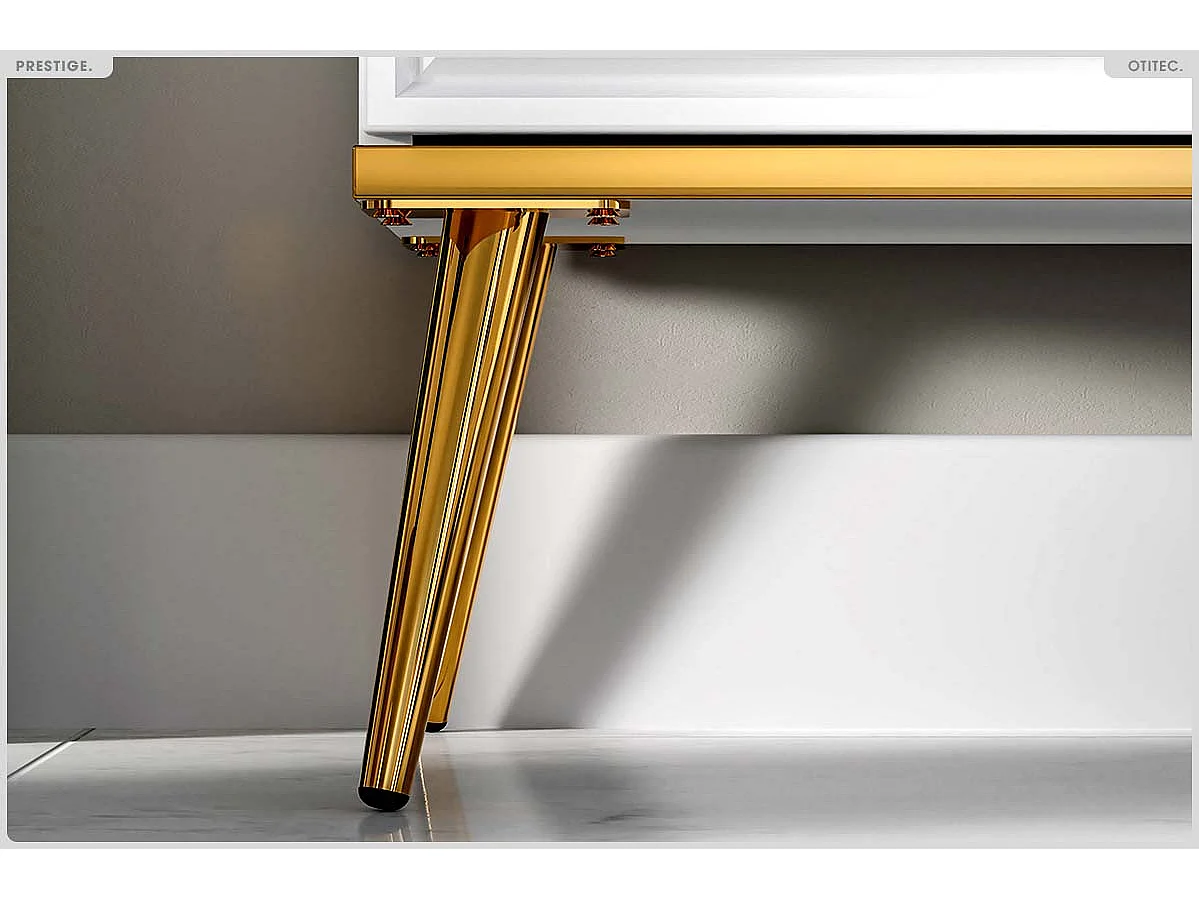 Meuble TV - H.53 x L.160 x P.40 cm - PRESTIGE