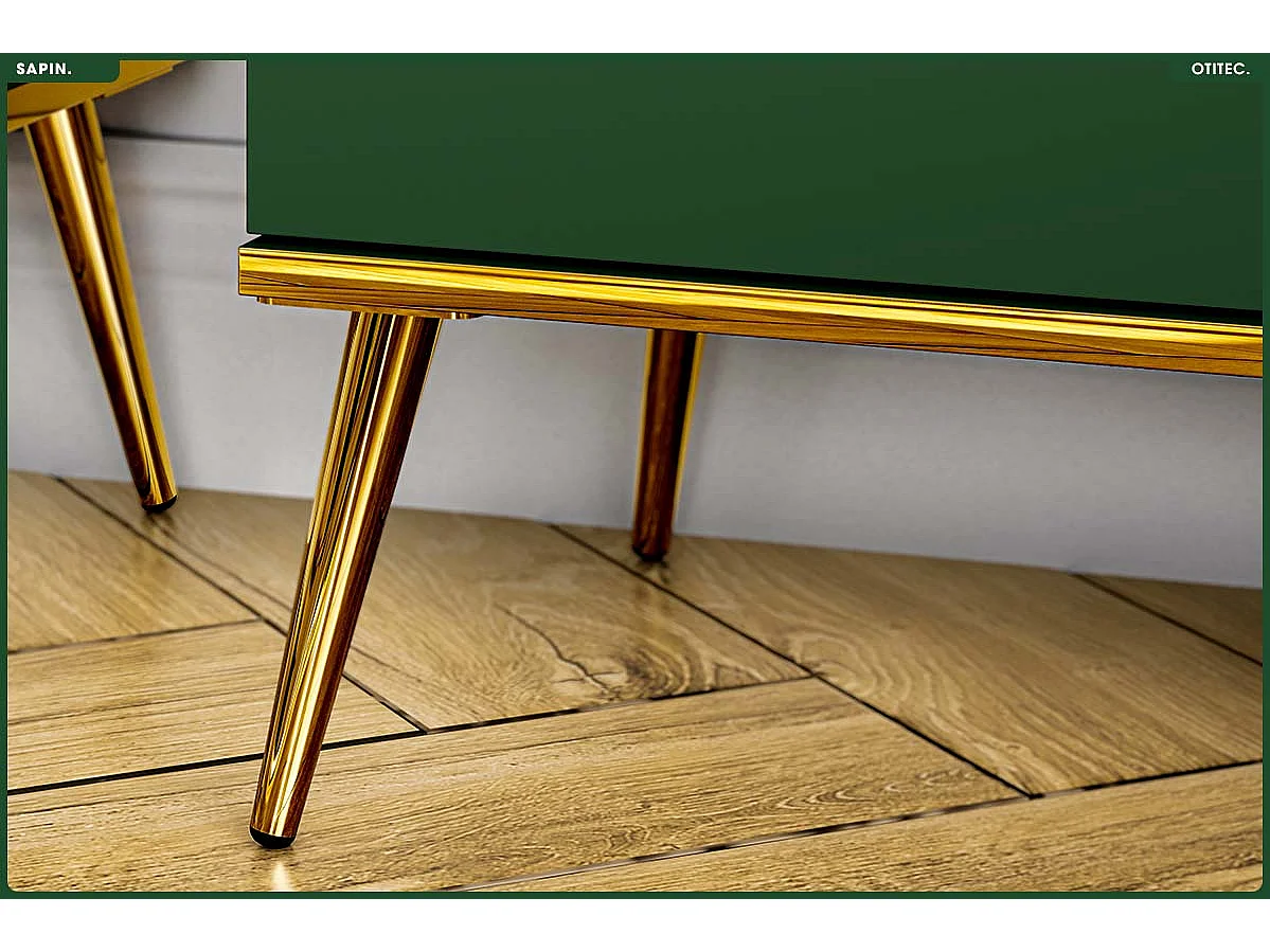 Meuble TV - H.54 x L.160 x P.40 cm - SAPIN