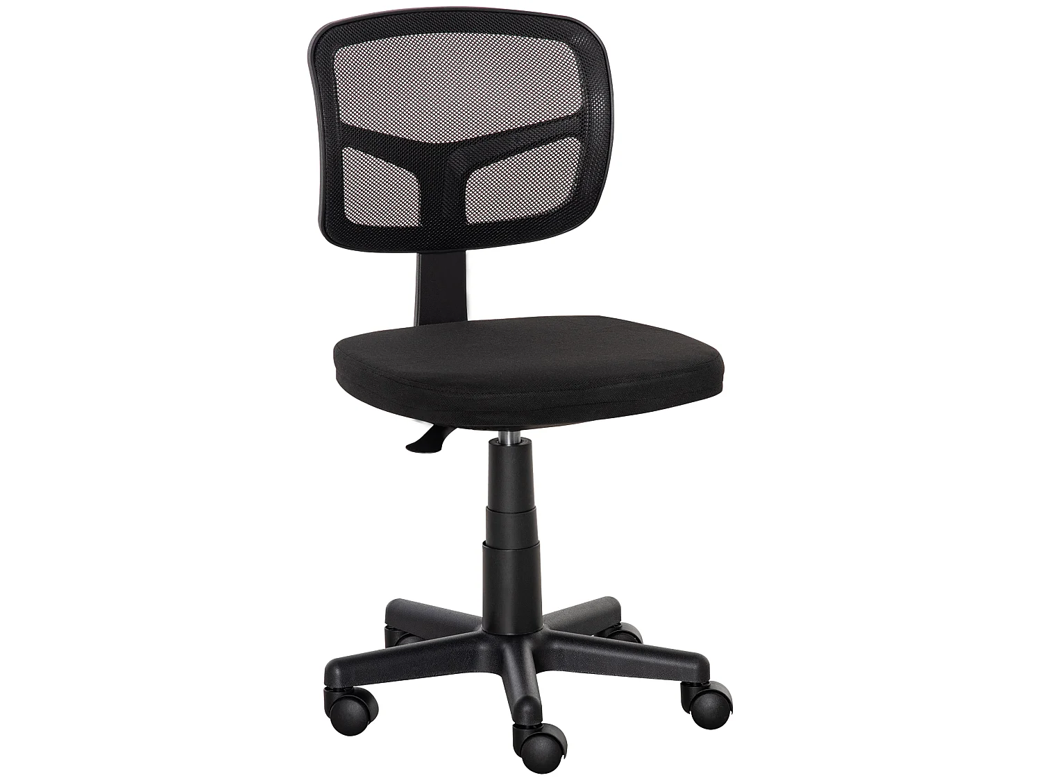 Chaise de bureau ergonomique hauteur réglable dossier enveloppant maille noir