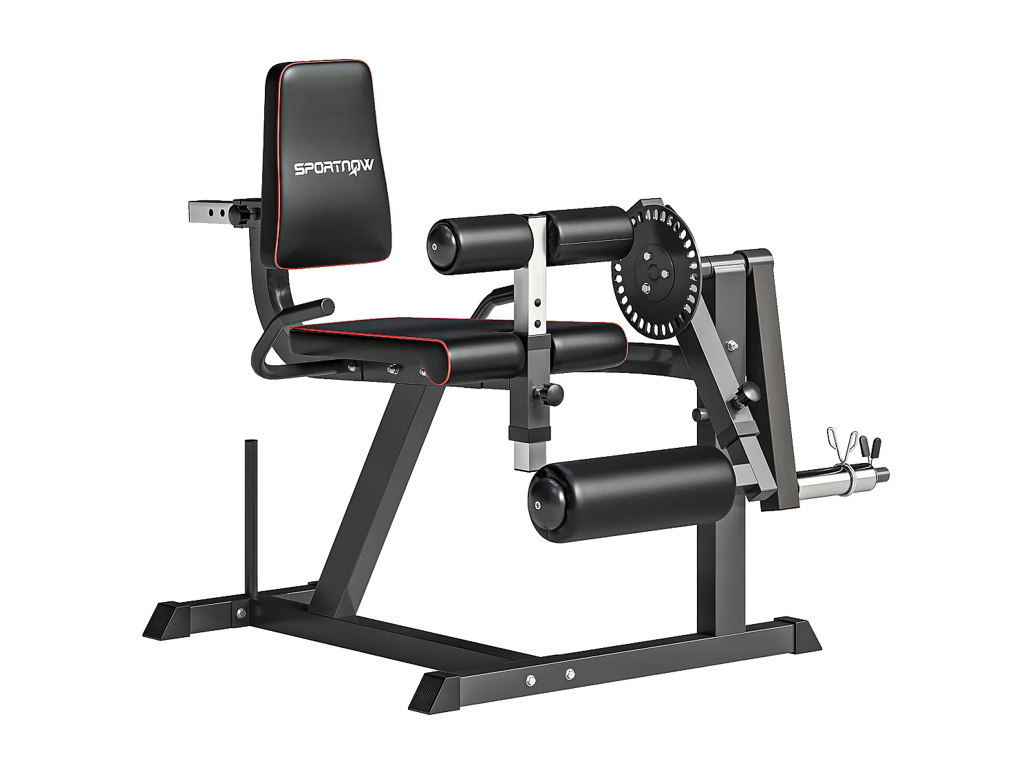 Leg press machine - Leg Curl - presse à mollets - entièrement réglable - max. 120 Kg