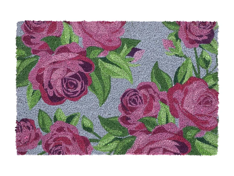 Paillasson en fibres de coco Roses