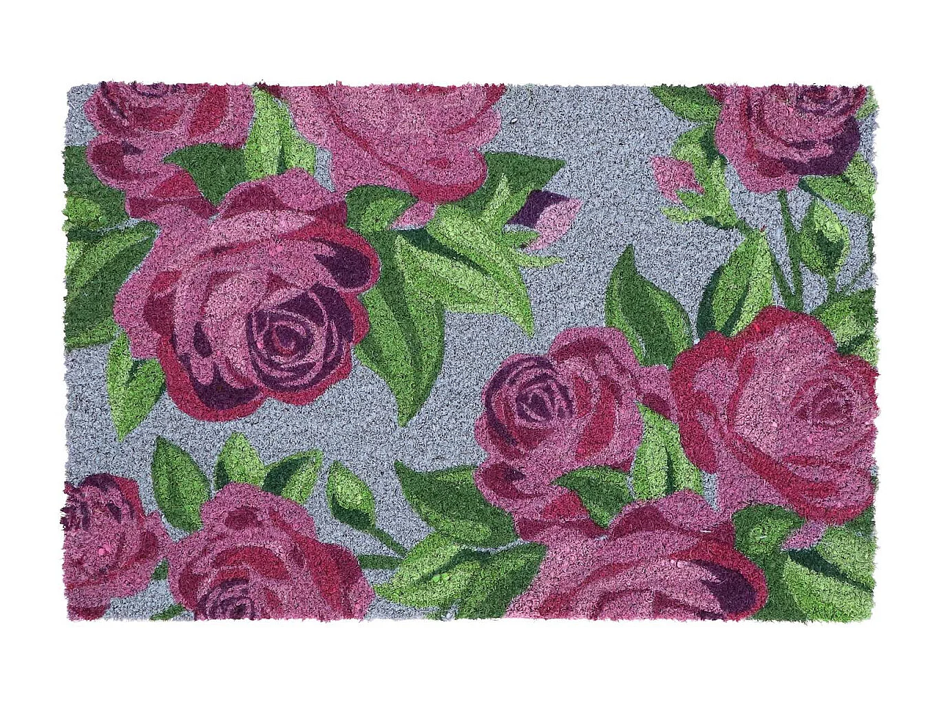 Paillasson en fibres de coco Roses