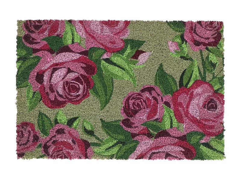 Paillasson en fibres de coco Roses