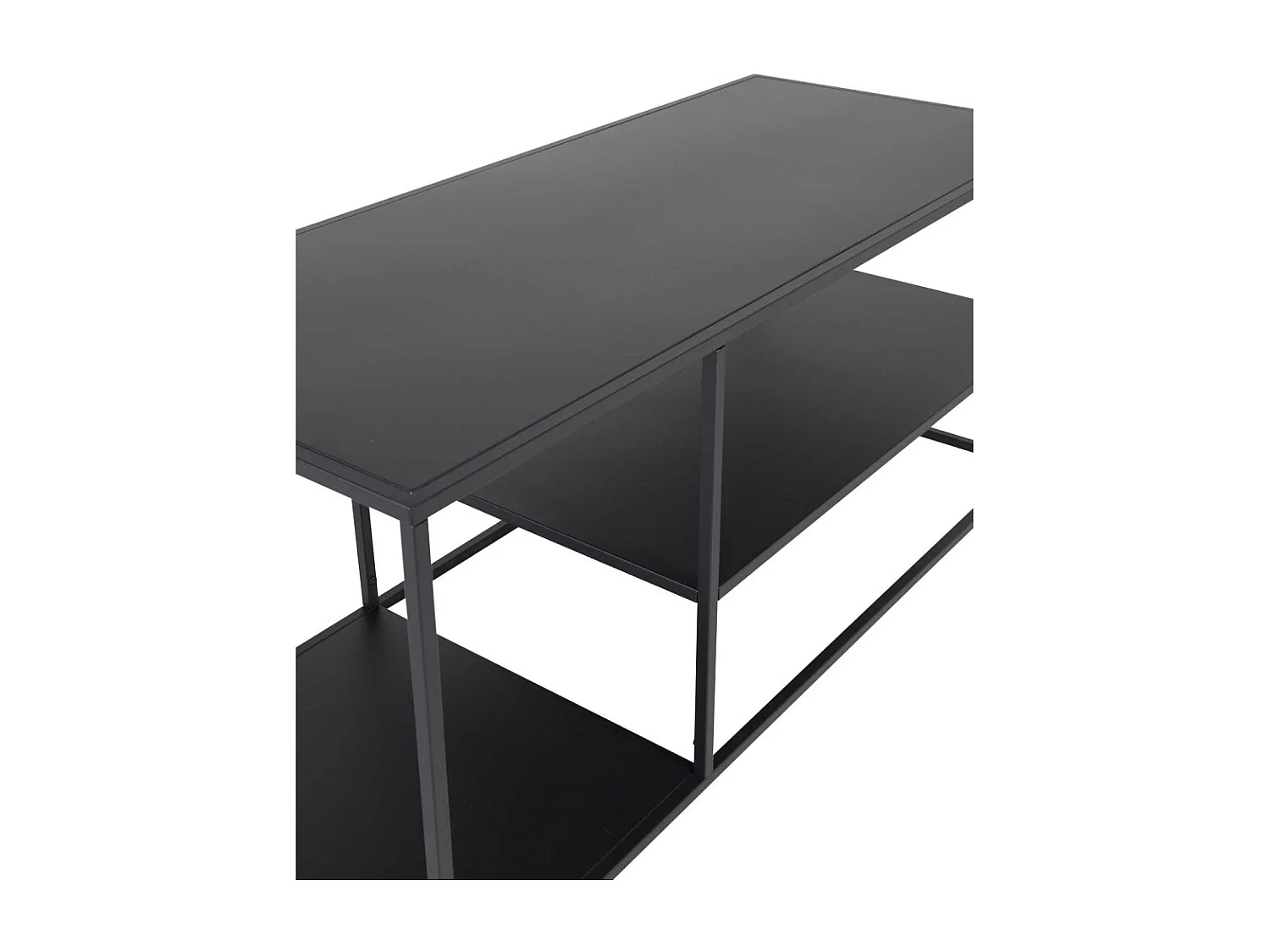 Table basse en métal 120 x 50 x 50 cm Staal