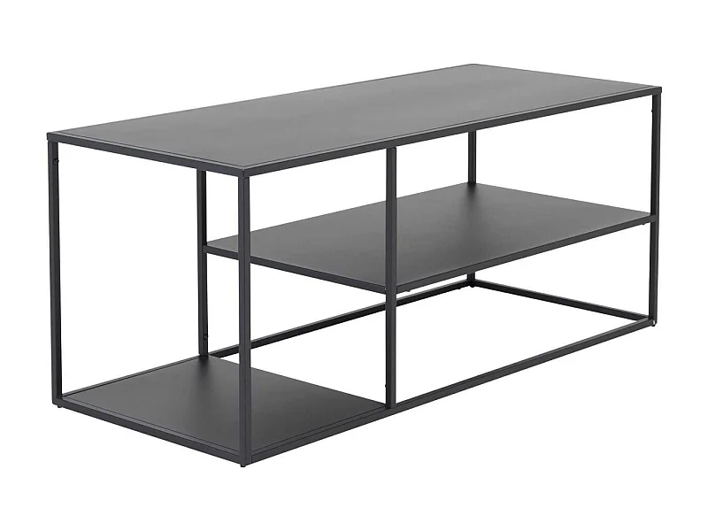 Table basse en métal 120 x 50 x 50 cm Staal