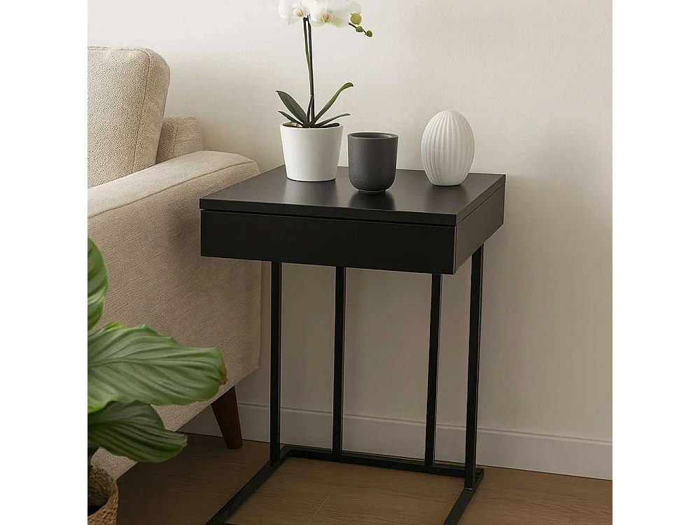 Table d'appoint avec tiroir Veno