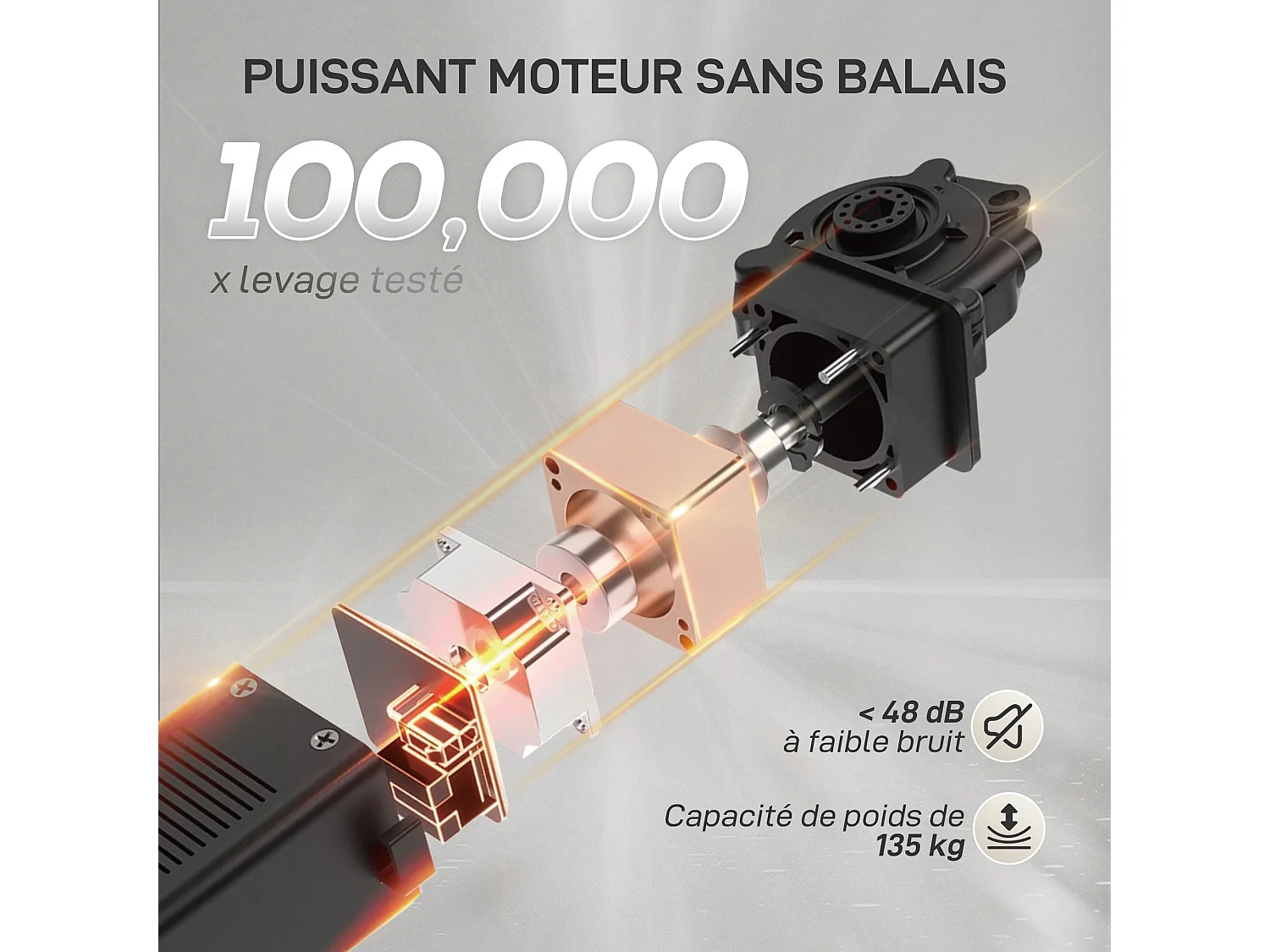 Fauteuil relax électrique inclinable repose-pieds rétractable télécommande velours gris