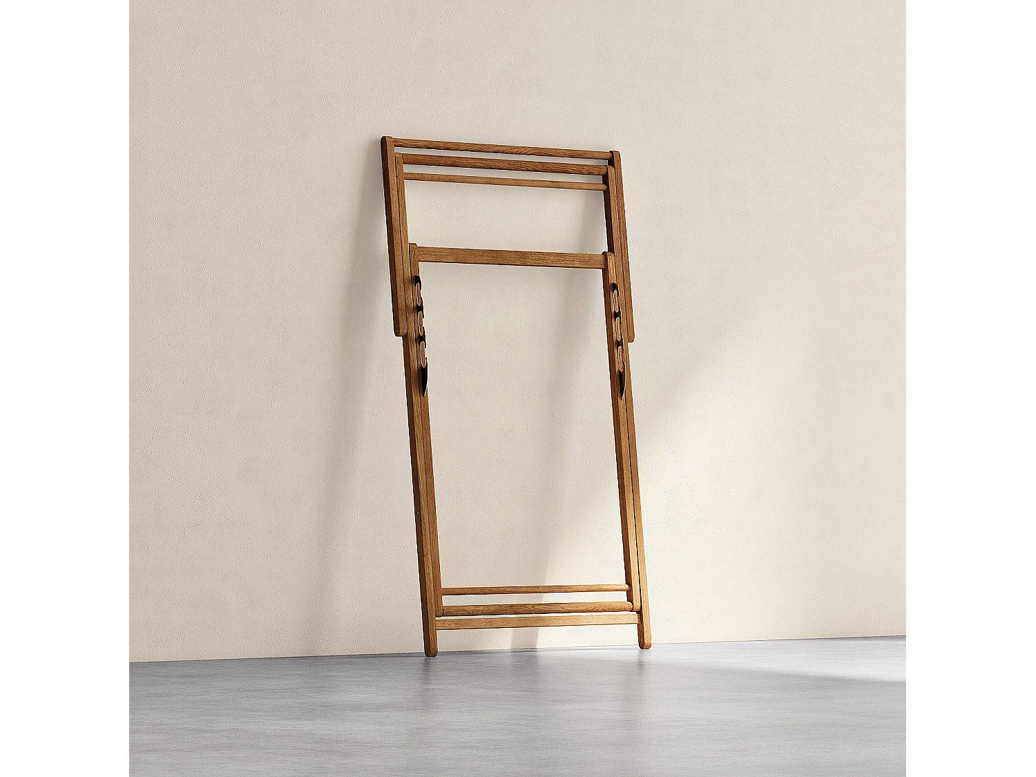 Habitat - Structure de chilienne en chêne (toile vendue séparément) - Naturel - Maui