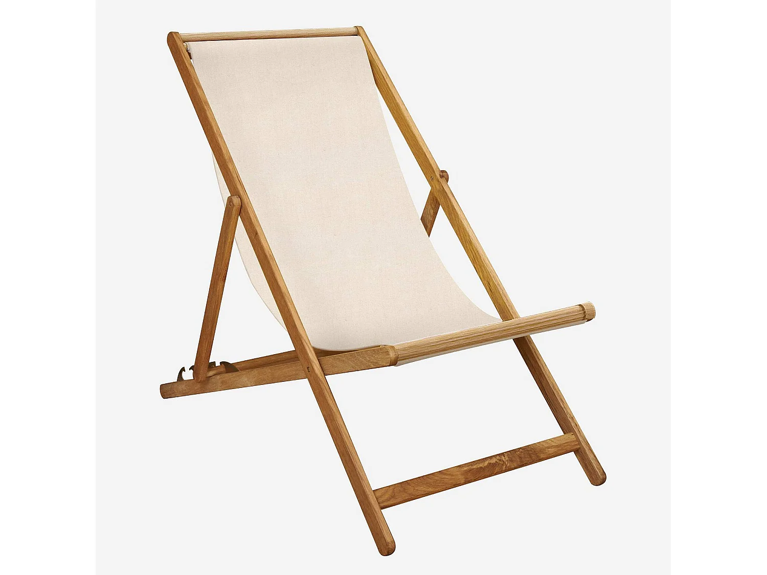 Structure de chilienne en chêne (toile vendue séparément) - Naturel