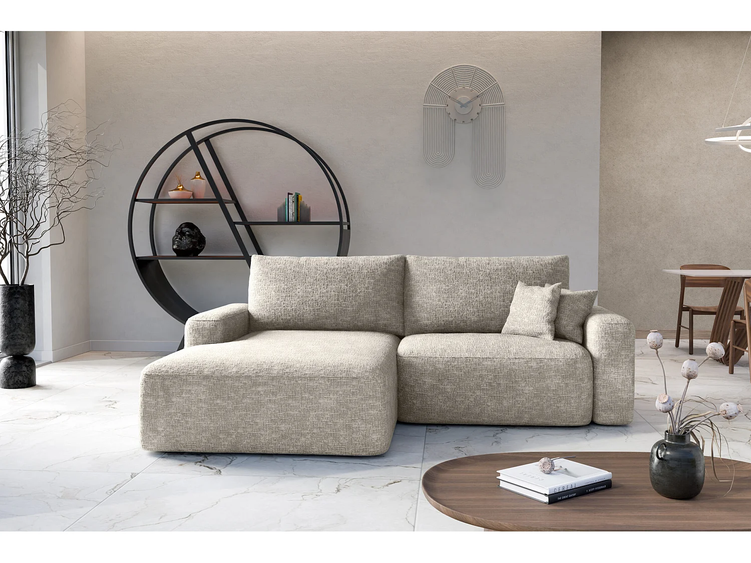 Canapé d'Angle avec fonction de couchage Soho du fabricant