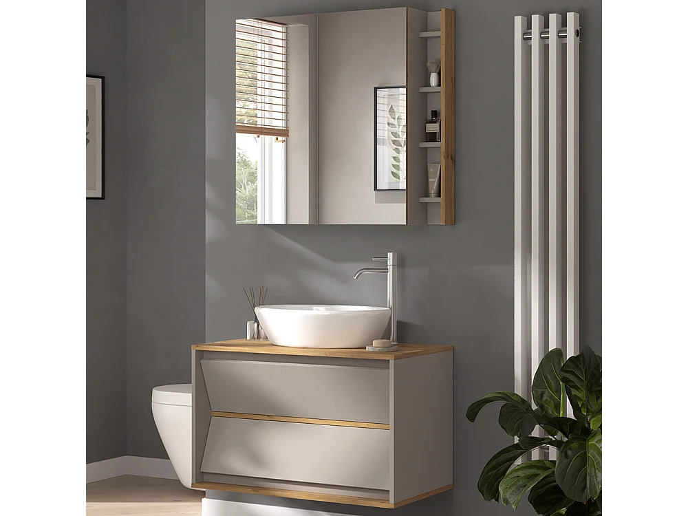 Meubles bain cachemire 80x45x50 edelin