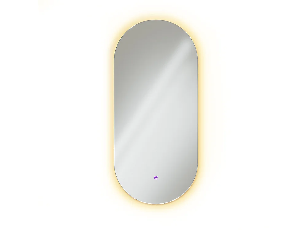 Badezimmerspiegel weiß 110x3x50