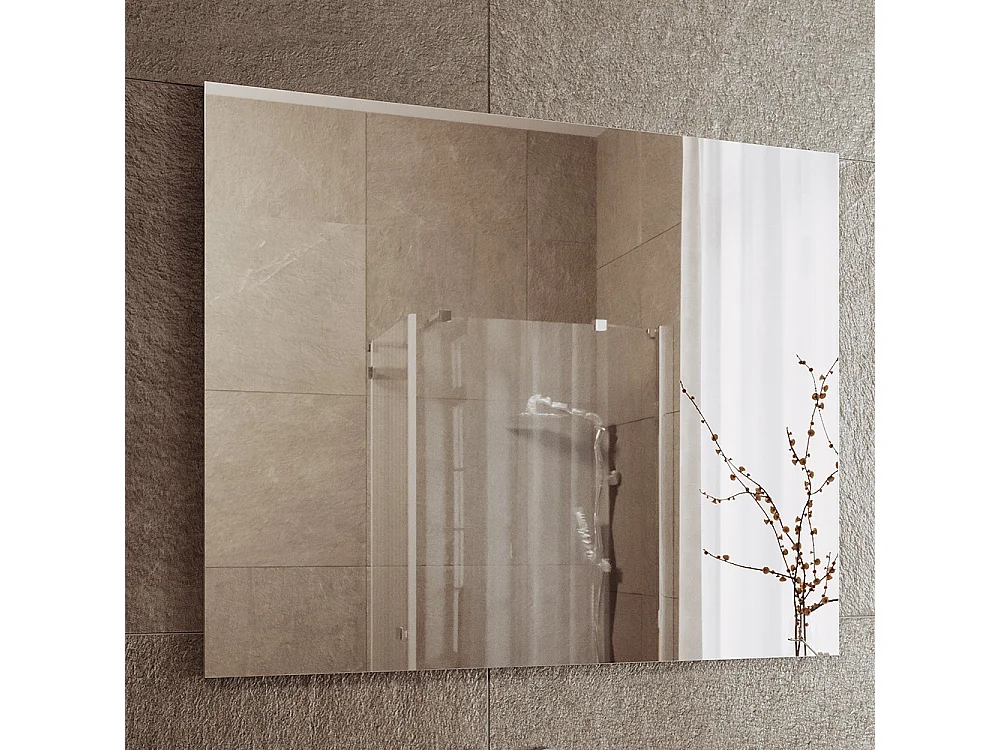 Miroir mural blanc 2x80x65 viola