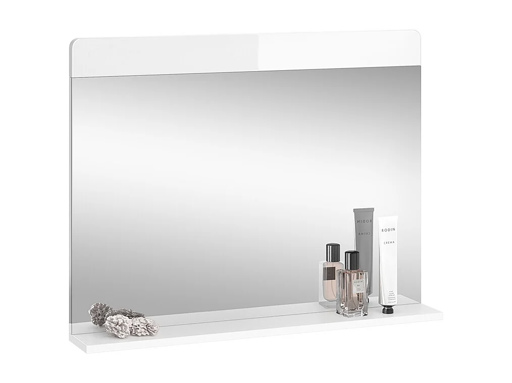 Specchio bagno bianco 80.1x12x62 izan