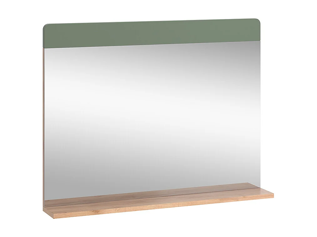 Badrumsspegel grön/goldkraft ek 80.1x12x62 izan