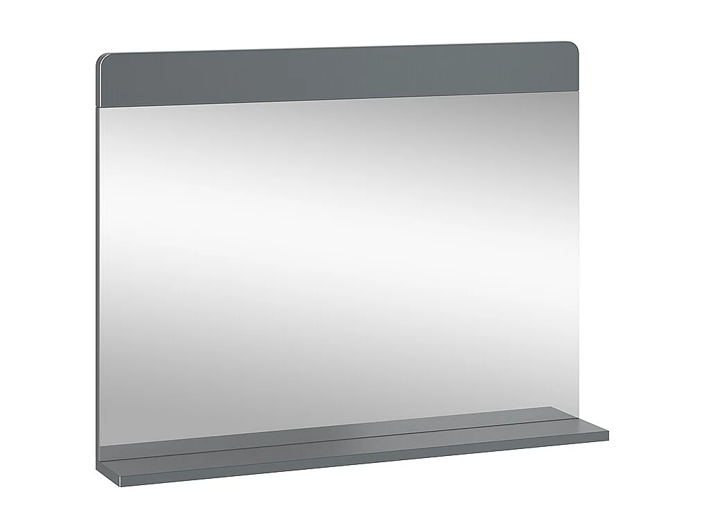 Miroir de salle de bain gris 80.1x12x62 izan