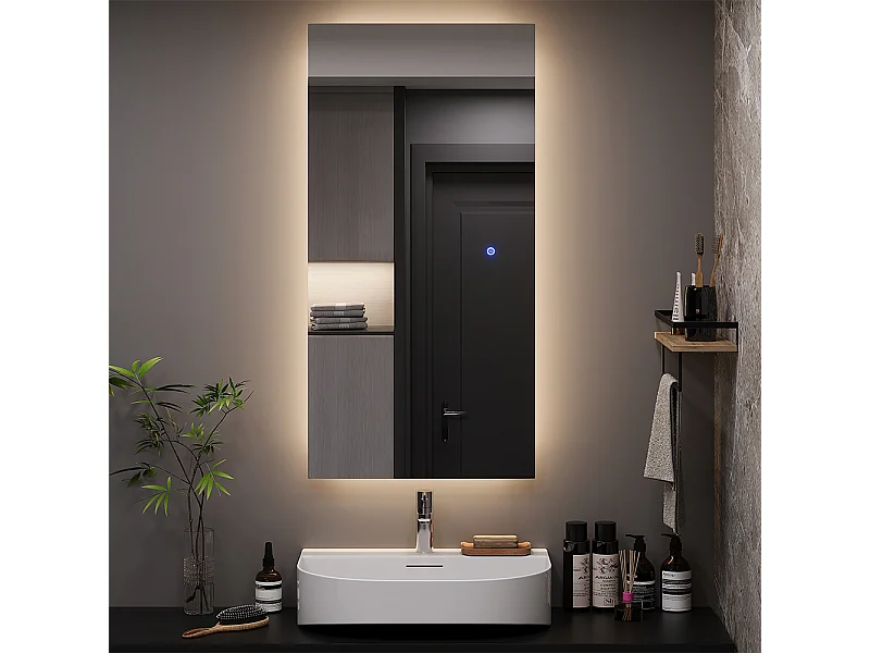 Lustro łazienkowe szkło 100x50x2.8 miral