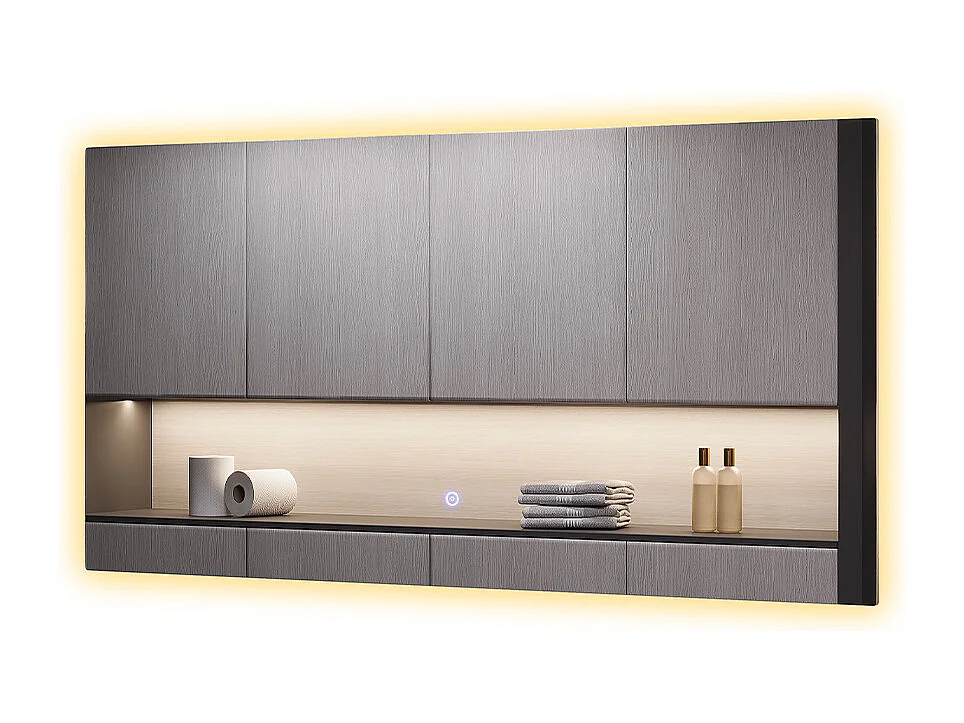 Lustro łazienkowe szkło 100x50x2.8 miral