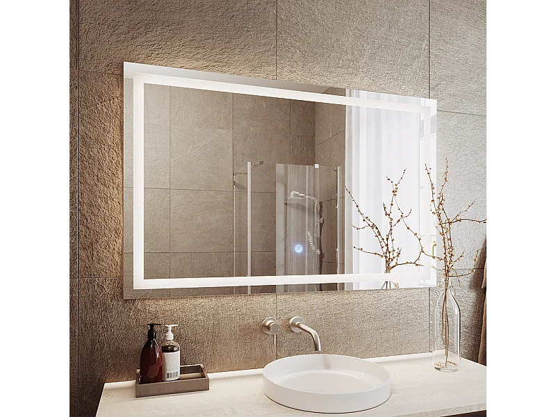 Badezimmerspiegel glas 2.8x110x70 viola